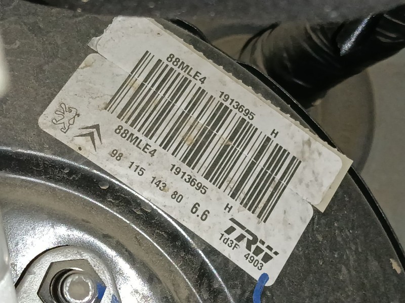 Recambio de servofreno para citroën c4 cactus 1.5 bluehdi 100 referencia OEM IAM   