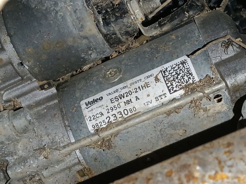 Recambio de motor arranque para citroën c4 cactus 1.5 bluehdi 100 referencia OEM IAM   