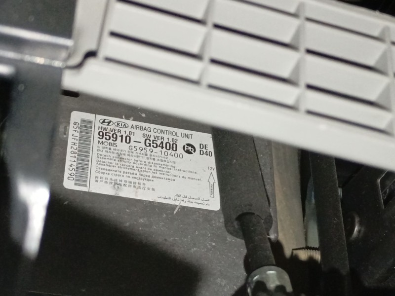 Recambio de kit airbag para kia niro i (de) 1.6 gdi hybrid referencia OEM IAM 95910G5400  