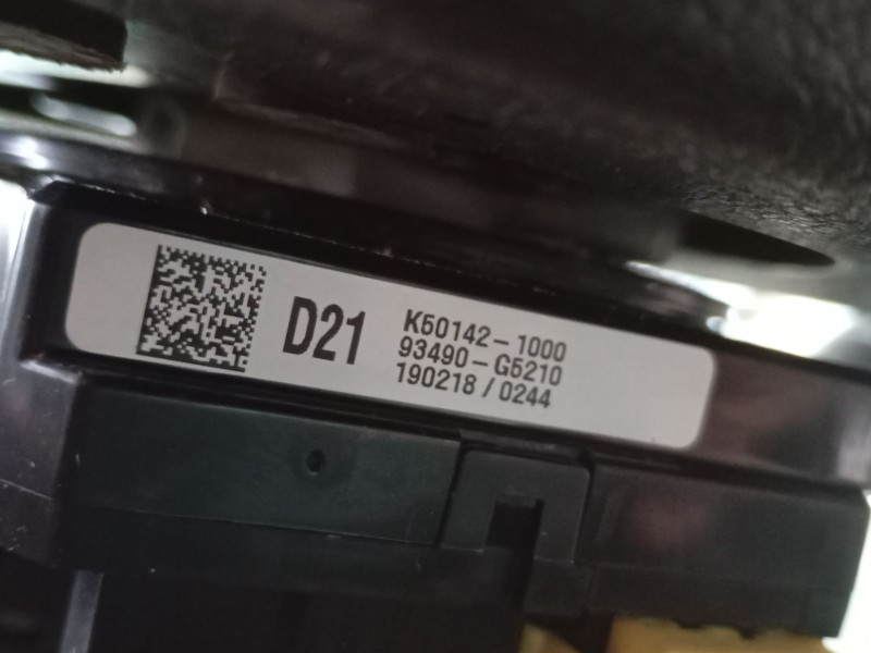Recambio de anillo airbag para kia niro i (de) 1.6 gdi hybrid referencia OEM IAM 93490G5210  