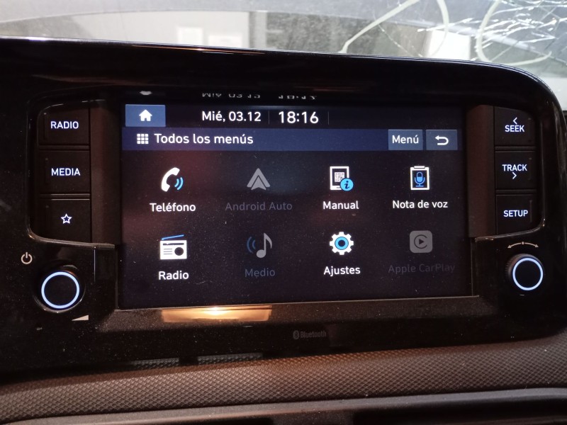 Recambio de sistema audio / radio cd para hyundai i10 iii (ac3, ai3) 1.0 mpi referencia OEM IAM   