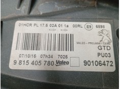 Recambio de faro izquierdo para peugeot 2008 i (cu_) 1.2 thp 110 / puretech 110 referencia OEM IAM    2