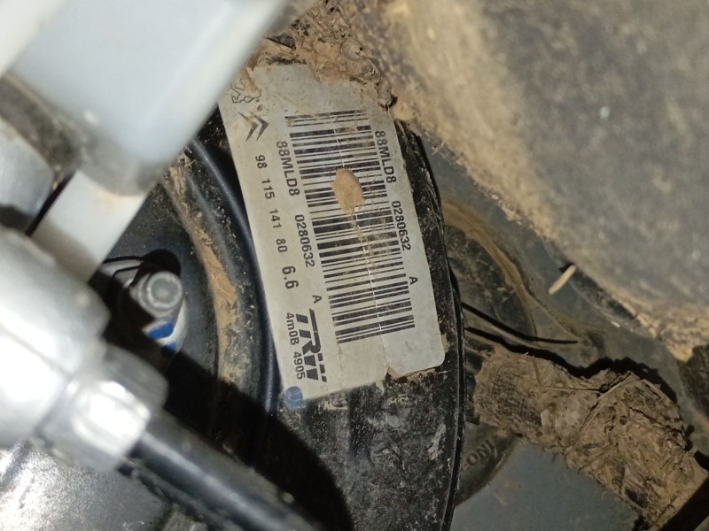 Recambio de servofreno para peugeot 2008 i (cu_) 1.2 thp 110 / puretech 110 referencia OEM IAM 9811514180  