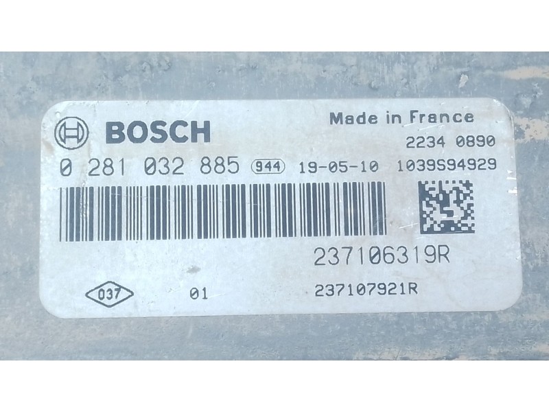 Recambio de centralita motor uce para renault kangoo express (fw0/1_) 1.5 dci 75 (fw07, fw10, fw04) referencia OEM IAM 028103288