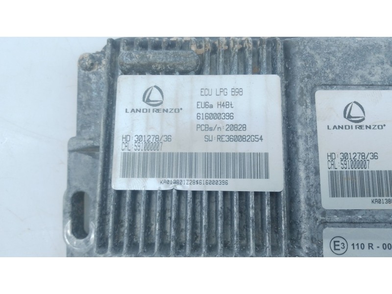 Recambio de centralita motor uce para renault clio iv (bh_) 0.9 tce 90 lpg referencia OEM IAM R360082G54 616000396 