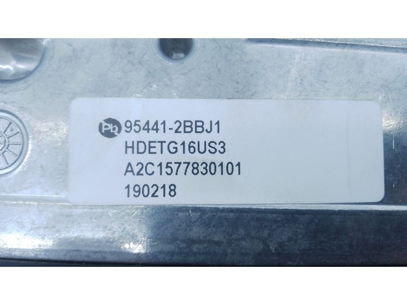 Recambio de modulo electronico para kia niro i (de) 1.6 gdi hybrid referencia OEM IAM 954412BBJ1 A2C1577830101 