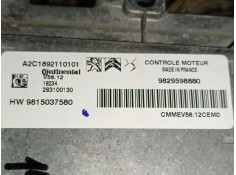 Recambio de centralita motor uce para peugeot 2008 i (cu_) 1.2 vti referencia OEM IAM 9829598880 A2C1892110101  2