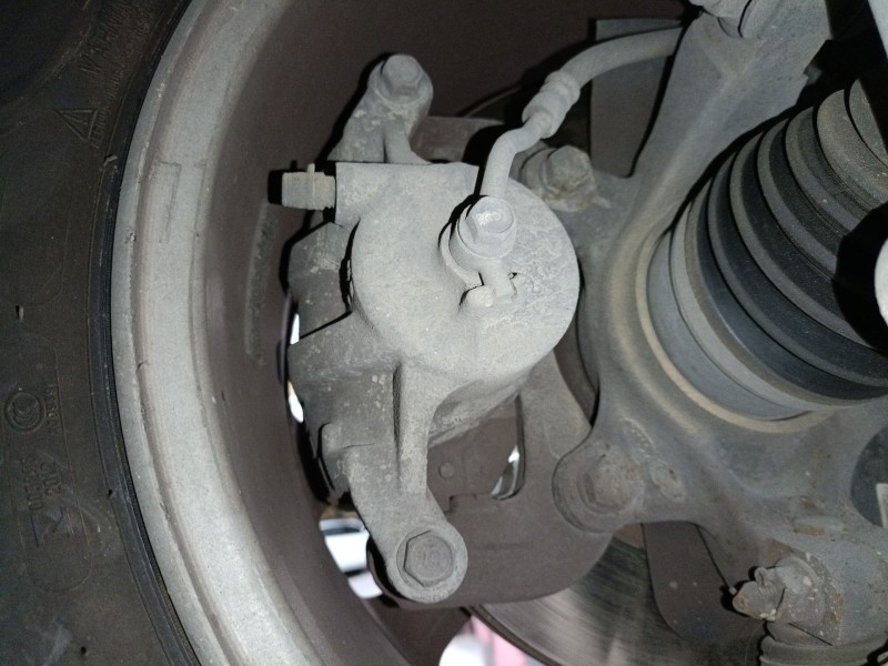 Recambio de pinza freno delantera derecha para hyundai ix35 (lm, el, elh) 1.7 crdi referencia OEM IAM   