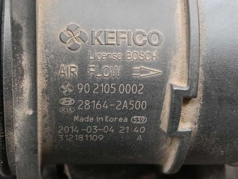 Recambio de caudalimetro para hyundai ix35 (lm, el, elh) 1.7 crdi referencia OEM IAM 9021050002 281642A500 
