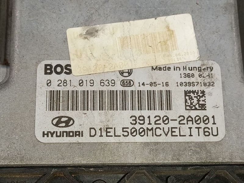 Recambio de centralita motor uce para hyundai ix35 (lm, el, elh) 1.7 crdi referencia OEM IAM   