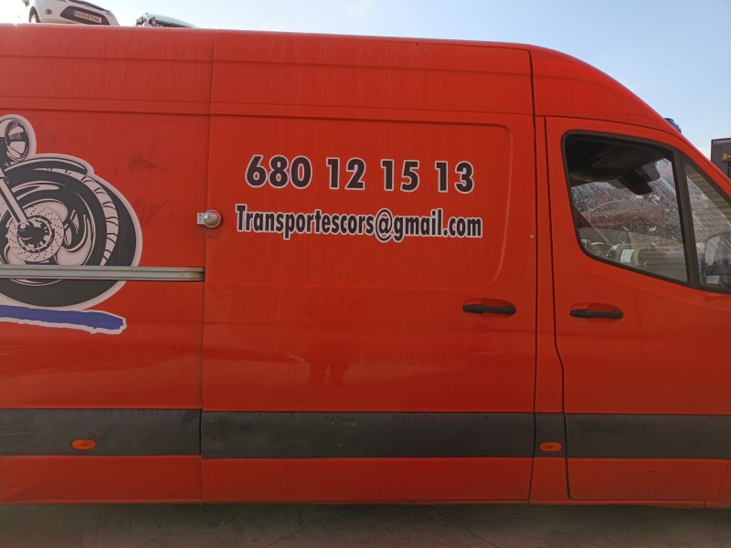 Recambio de puerta lateral corredera derecha para mercedes-benz sprinter 3,5-t furgoneta (b907, b910) 314 cdi rwd (907.631, 907.