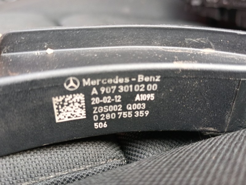 Recambio de pedal acelerador para mercedes-benz sprinter 3,5-t furgoneta (b907, b910) 314 cdi rwd (907.631, 907.633, 907.635, 90