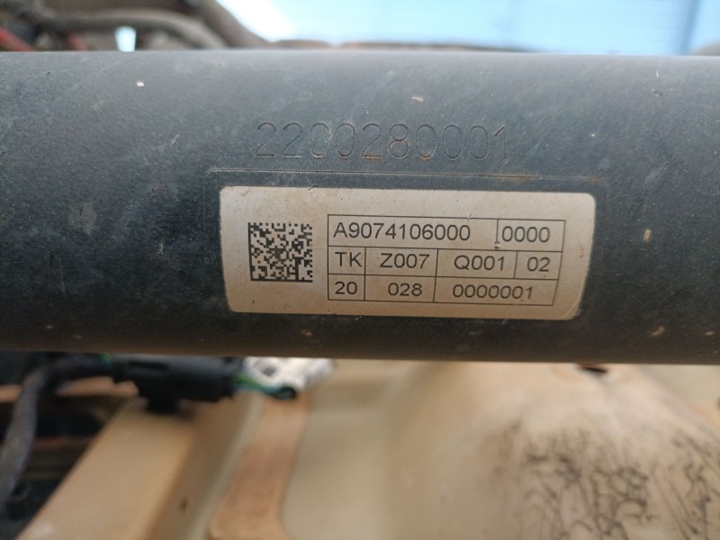 Recambio de transmision central para mercedes-benz sprinter 3,5-t furgoneta (b907, b910) 314 cdi rwd (907.631, 907.633, 907.635,