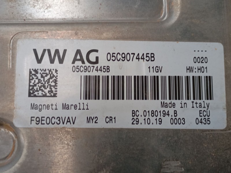 Recambio de centralita motor uce para seat ibiza v (kj1, kjg) 1.0 mpi referencia OEM IAM   