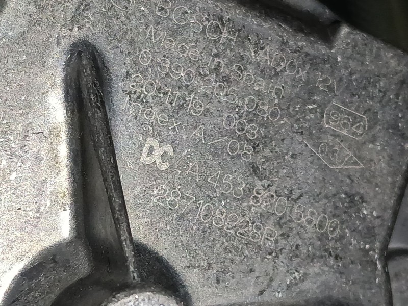 Recambio de motor limpia trasero para renault kadjar (ha_, hl_) 1.5 blue dci 115 referencia OEM IAM   