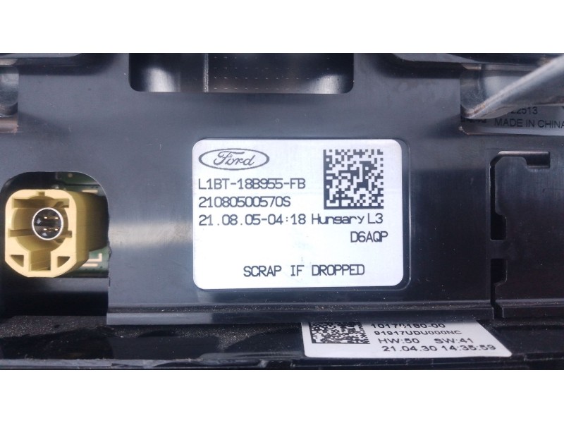 Recambio de sistema navegacion gps para ford ecosport 1.0 ecoboost referencia OEM IAM   