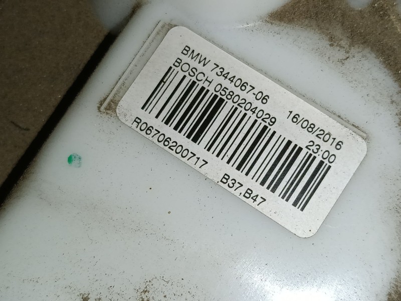 Recambio de aforador para bmw 1 (f20) 116 d referencia OEM IAM 734406706 0580204029 