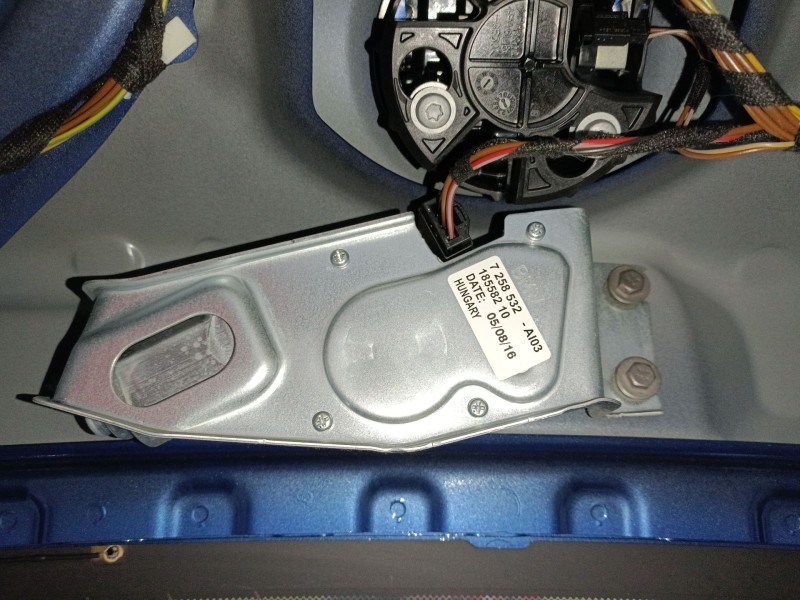 Recambio de motor limpia trasero para bmw 1 (f20) 116 d referencia OEM IAM 7258532 18558210 