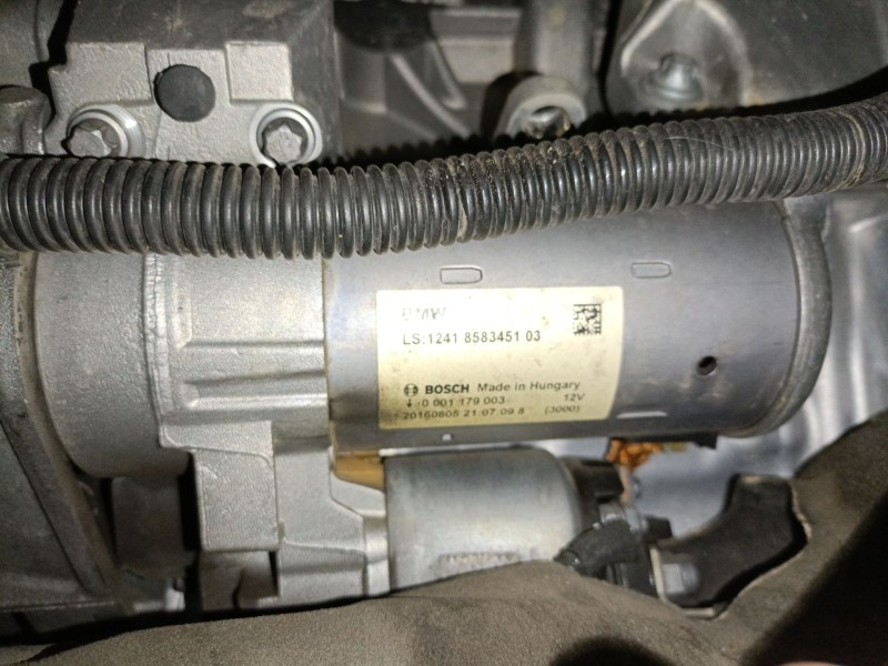 Recambio de motor arranque para bmw 1 (f20) 116 d referencia OEM IAM   