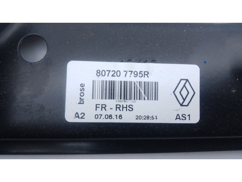 Recambio de elevalunas delantero derecho para renault kadjar (ha_, hl_) 1.5 dci 110 (hla3) referencia OEM IAM   