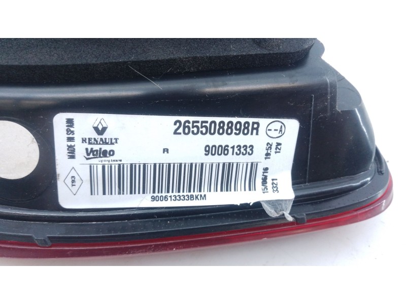 Recambio de piloto trasero derecho porton para renault kadjar (ha_, hl_) 1.5 dci 110 (hla3) referencia OEM IAM   