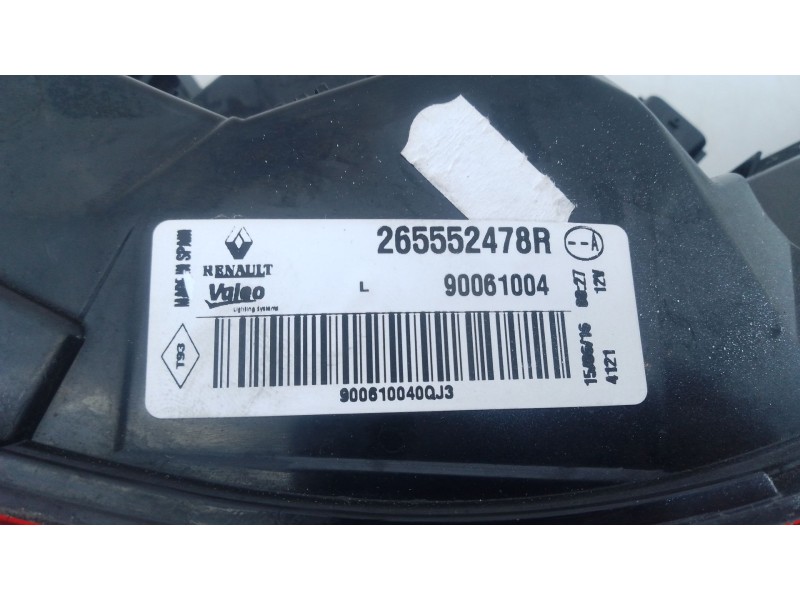 Recambio de piloto trasero izquierdo para renault kadjar (ha_, hl_) 1.5 dci 110 (hla3) referencia OEM IAM   