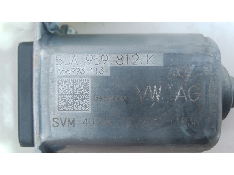 Recambio de motor elevalunas delantero derecho para skoda rapid active referencia OEM IAM   