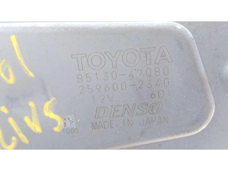 Recambio de motor limpia trasero para toyota prius plus (_w4_) 1.8 hybrid (zvw40w, zvw41w) referencia OEM IAM 8513047080 2596002