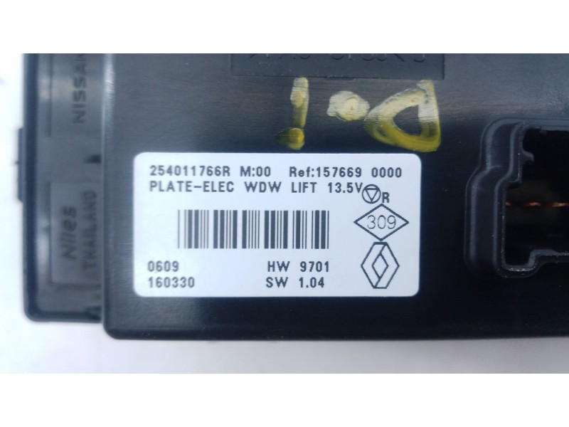 Recambio de mando elevalunas delantero izquierdo para renault kadjar (ha_, hl_) 1.5 dci 110 (hla3) referencia OEM IAM   