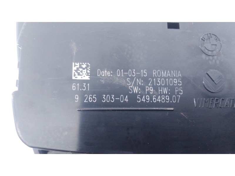 Recambio de mando luces para bmw 4 coupé (f32, f82) 420 d referencia OEM IAM   