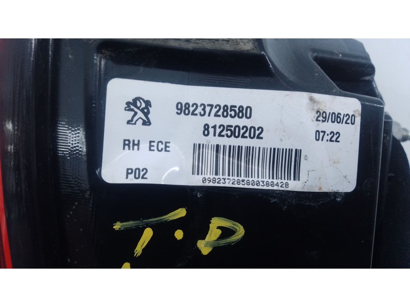 Recambio de piloto trasero derecho para peugeot 308 ii (lb_, lp_, lw_, lh_, l3_) 1.5 bluehdi 100 referencia OEM IAM   