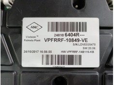 Recambio de cuadro instrumentos para fiat talento autobús (296_) 1.6 d referencia OEM IAM 248106404R   2