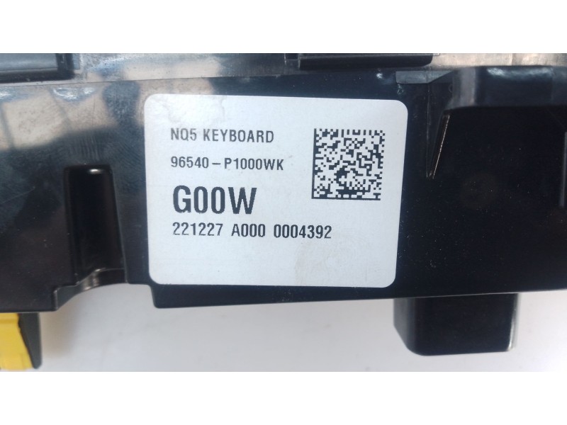 Recambio de mando climatizador para kia sportage 1.6 crdi mhev mhev m63a18 referencia OEM IAM 96540P1000FHL  