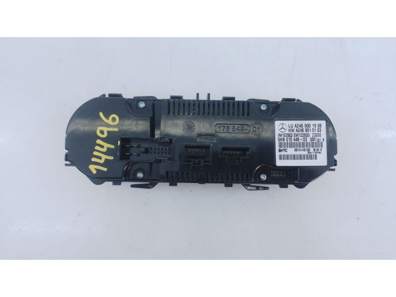 Recambio de mando climatizador para mercedes-benz clase b sports tourer (w246, w242) b 200 cdi (246.201) referencia OEM IAM   