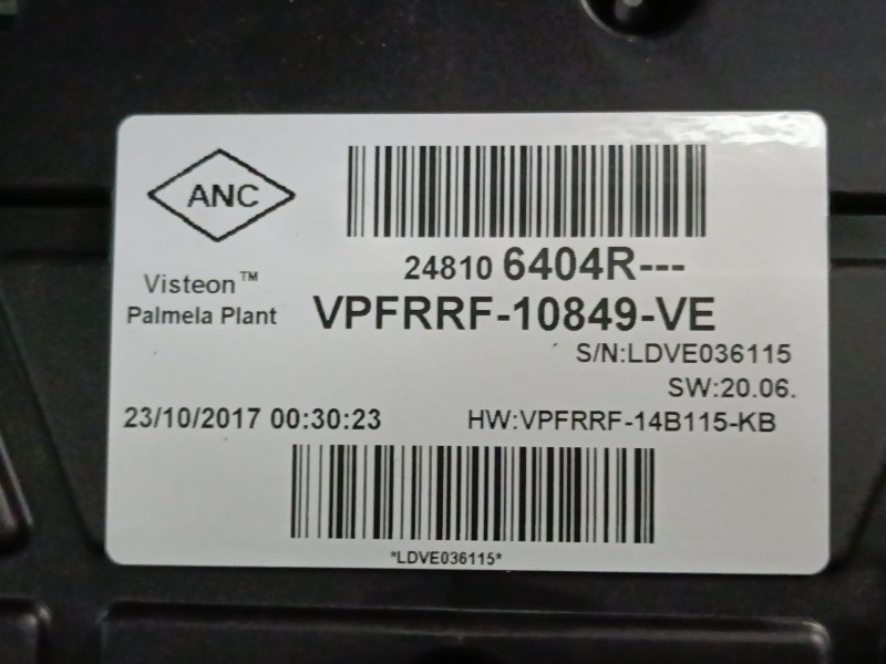 Recambio de cuadro instrumentos para fiat talento autobús (296_) 1.6 d referencia OEM IAM   