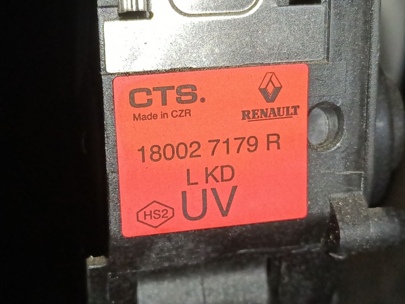 Recambio de pedal acelerador para fiat talento autobús (296_) 1.6 d referencia OEM IAM 180027179R  