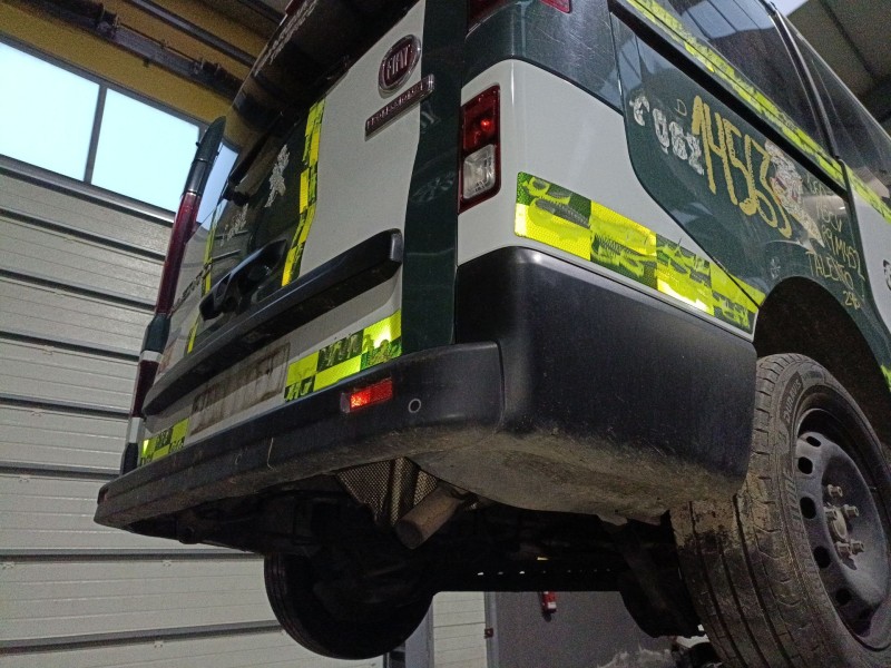 Recambio de paragolpes trasero para fiat talento autobús (296_) 1.6 d referencia OEM IAM   