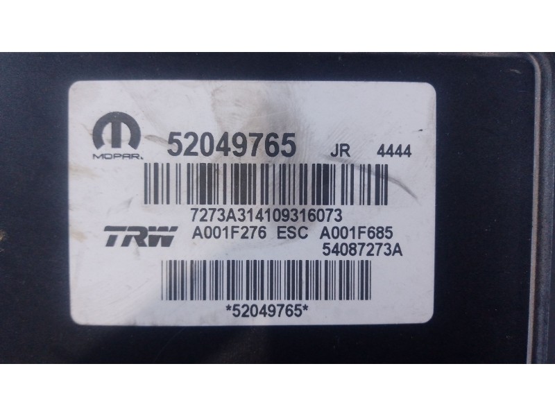 Recambio de abs para jeep renegade suv (bu, b1, bv) 2.0 crd 4x4 referencia OEM IAM 549032060846  