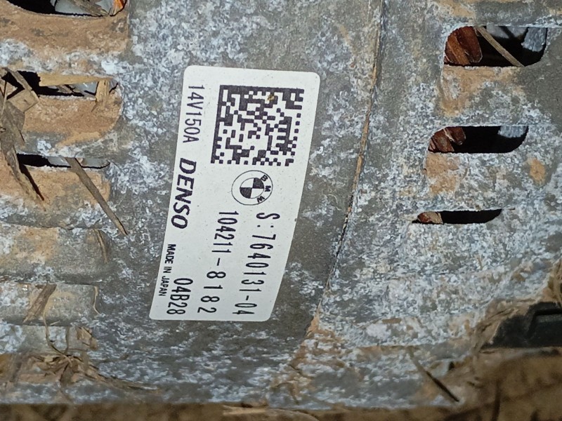 Recambio de alternador para bmw 1 (f20) 118 d referencia OEM IAM 764013104 1042118182 