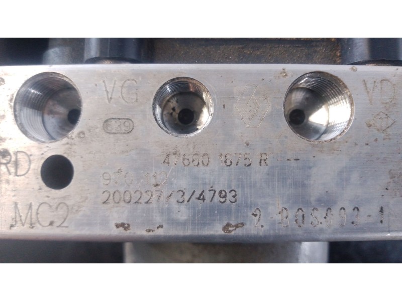 Recambio de abs para renault clio v (b7_) 1.0 lpg (b7mt) referencia OEM IAM   