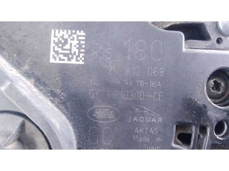 Recambio de alternador para jaguar xe prestige referencia OEM IAM   