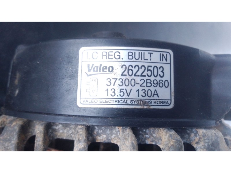 Recambio de alternador para kia sportage iv (ql, qle) 1.6 gdi referencia OEM IAM   