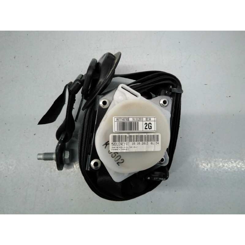 Recambio de cinturon seguridad trasero izquierdo para citroen c4 picasso seduction referencia OEM IAM 96771407XX 502LG9C19T 