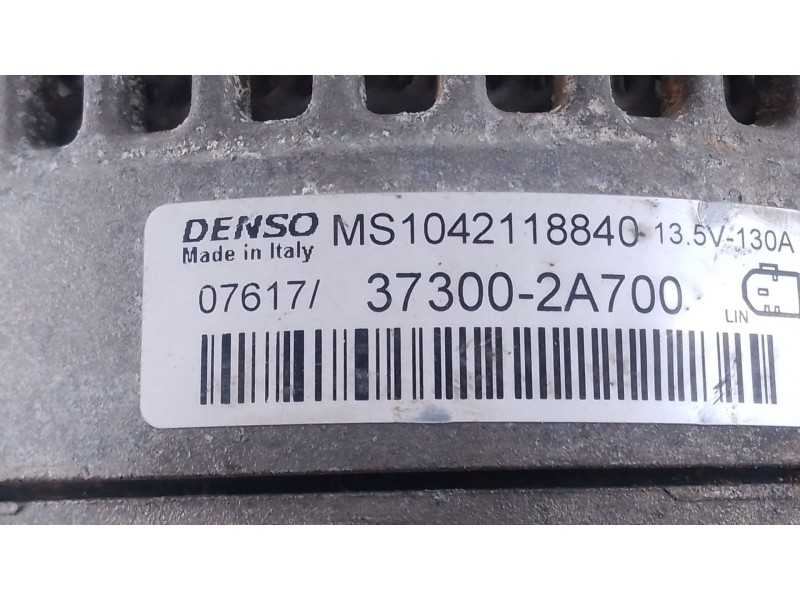 Recambio de alternador para hyundai tucson (tl, tle) 1.7 crdi referencia OEM IAM   