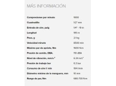 Recambio de pistola impacto para universal pistola impacto 1/2´´ irimo composite 1600nm referencia OEM IAM PIW12 NUEVO TIENDA 2