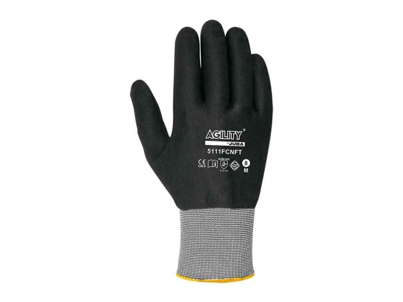 Recambio de guante nitrilo para universal guantes trabajo guante juba agility nylon con recubrimiento nitrilo referencia OEM IAM