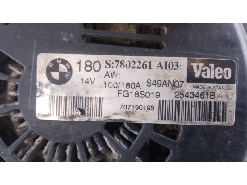 Recambio de alternador para bmw 3 (e90) 320 d referencia OEM IAM   
