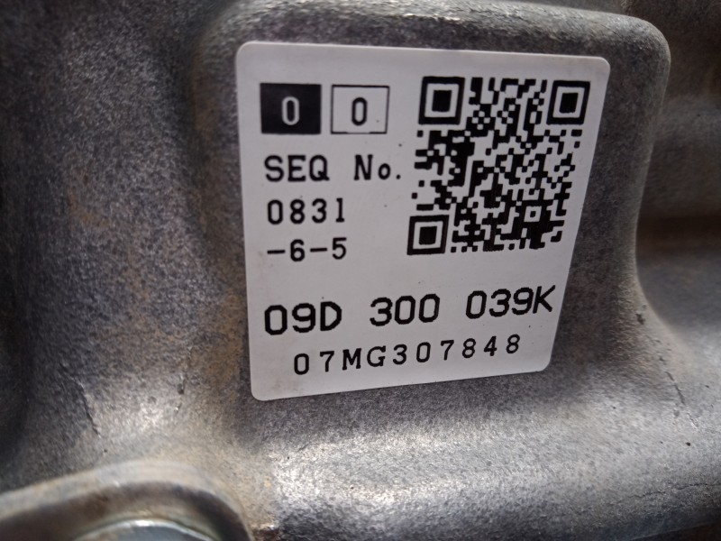 Recambio de despiece caja cambios para volkswagen touareg (7l6) tdi v6 +motion referencia OEM IAM KQZ TALLER M1-A1-158