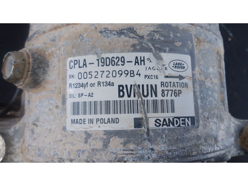 Recambio de compresor aire acondicionado para jaguar f-pace (x761) 3.0 sdv6 awd referencia OEM IAM   