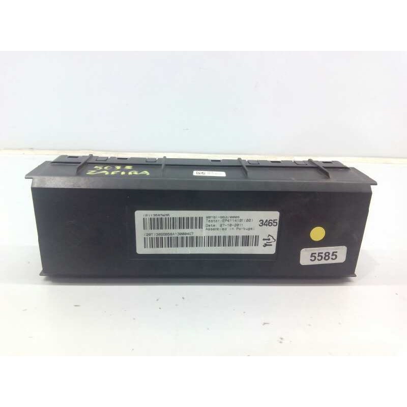 Recambio de modulo electronico para opel zafira tourer selective referencia OEM IAM 13583465  